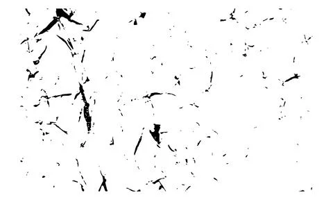 Black grunge texture effect creates a dramatic and bold abstract pattern on.. Stock Illustration