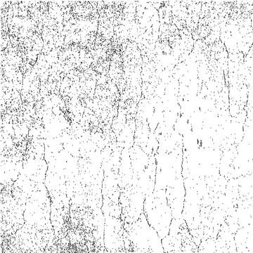 Black grunge texture, Grungy effect, black color dry land crack texture Stock Illustration