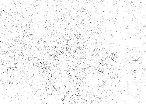 Black grunge texture, Grungy effect on black and white half tone old, Stock Illustration