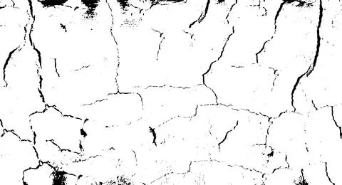 Black grunge texture, Grungy effect on black and white background, Stock Illustration