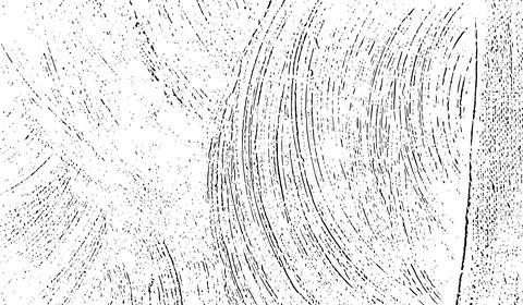 Black grunge texture, Grungy effect on black and white background, Stock Illustration