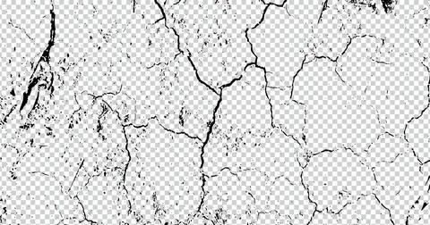 Black grunge texture, Grungy effect  halftone old grainy effect for Overlay Stock Illustration