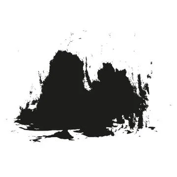 Black grunge vector background. Modern distress Texture. Stockillustratie