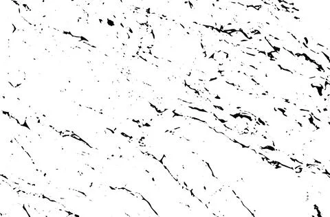 Black grunge vector texture of veins, cracks, stripes. Vector background Stock Illustration