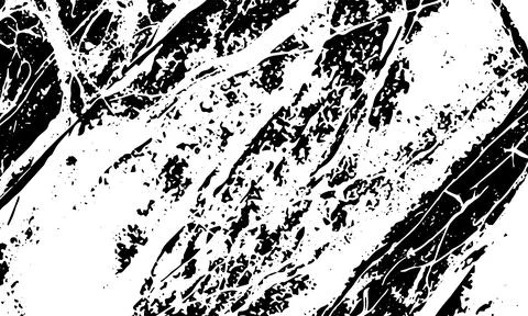 Black grunge vector texture of veins, cracks, stripes. Vector background.. Stock Illustration