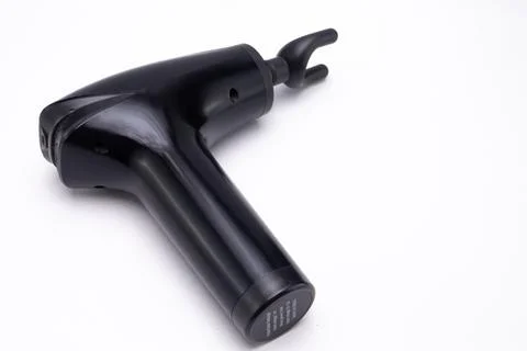 Black Guitar String Winder on White Background, Close-up View of Musical In.. Stock Photos