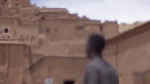 Black guy looking around at the sand houses 13 Видео 67528983