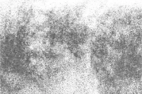 Black Halftone Dotted Backdrop. 스톡 일러스트