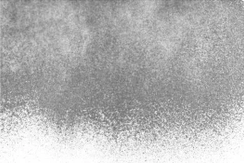 Black Halftone Dotted Backdrop. Stock Illustration