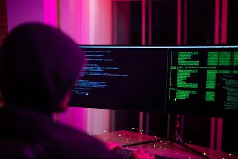 Black Hat Hacker Stock Photos