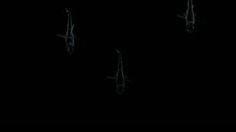 Black Hawk Fly Over Stock-Footage 11517902