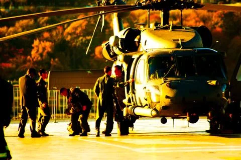 Black Hawk Helicopter Stock Photos