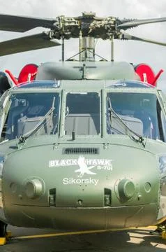Black Hawk helicopter Stock Photos