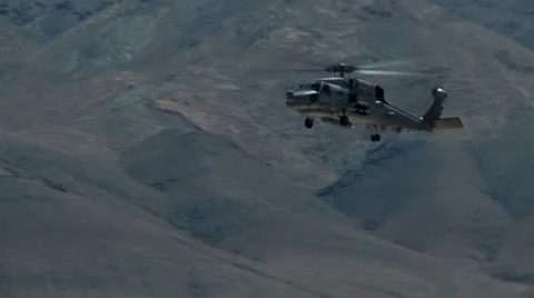 Black Hawk, UH-60 Helicopter Stock Footage 7749145