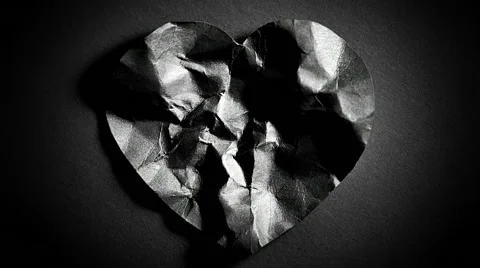 Black heart Stock Footage 67459496