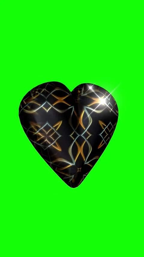 Black Heart Stock Footage 286114688