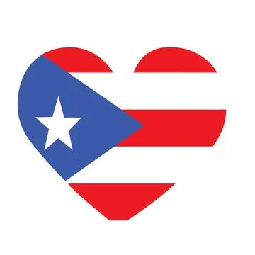 A black heart icon features a five-pointed star and horizontal lines inside. Stock Illustration
