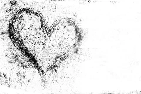 Black heart Stock Photos