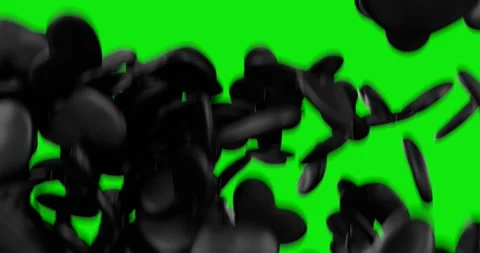 Black heart video transition Stock Footage 297633485