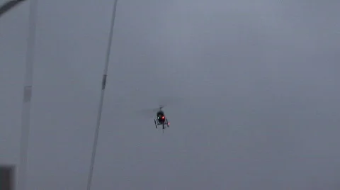 Black Helicopter 01 Stock Footage 296520