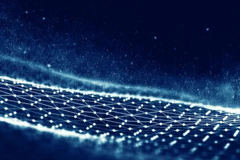 Black hexagonal background. 3d illustration. Dark Background . Honeycomb Illustrazione stock