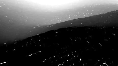 Black hexagons depth of field 스톡 동영상 102426921