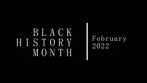 Black History Month - flyer, background Stock Footage 168935366