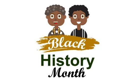 Black History Month vector Stock Illustration