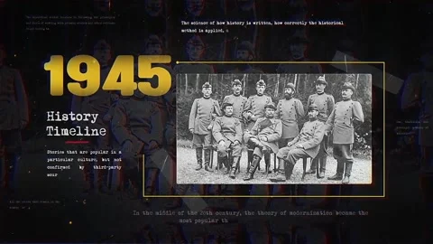 Black History Slideshow for After Effects Stock After Effects