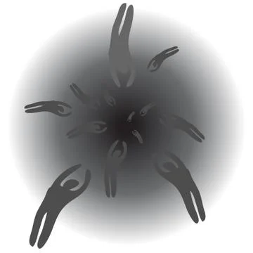 Black hole-01 Stock Illustration