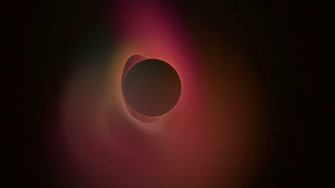 Black hole abstract loop motion background Stock Footage 70605288