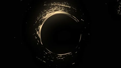 Black hole abstract video background Stock Footage 162979528