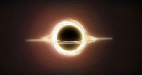 Black Hole Background Loop Stock Footage 89368526
