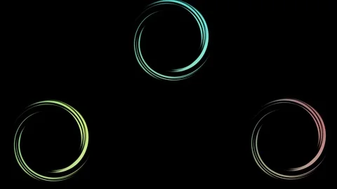 Black hole circle wind moving animation Stock Footage 276575708