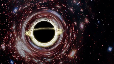 The Black hole Stock Footage 107623675
