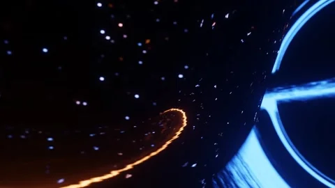 A black hole. Stock Footage 319872947