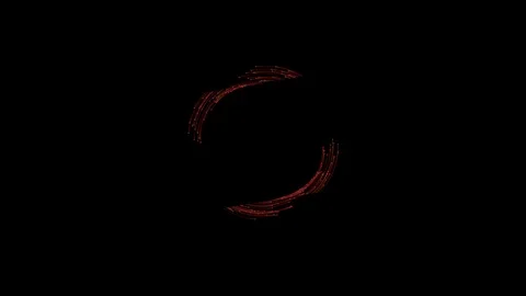 Black hole formed with particles. Motion Graphics Stock-Footage 106443211