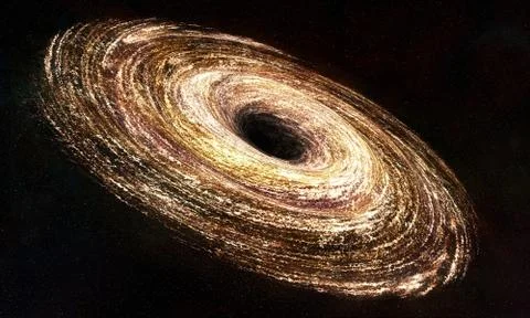 Black hole Stock Illustration