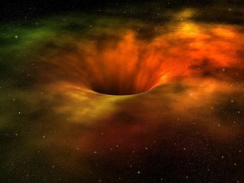 Black hole Stock Illustration