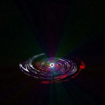Black hole Stock Illustration