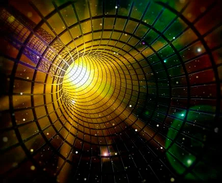 Black hole Illustrazione stock