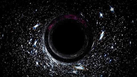 Black hole Stock Illustration