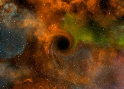 Black Hole Stock Illustration