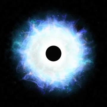 Black Hole Stock Illustration