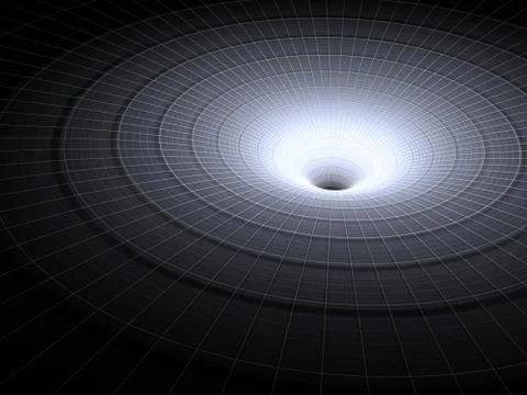 Black hole Illustration Stock Illustration