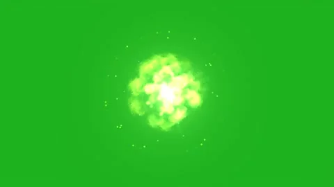 Black hole motion graphics with green screen background Stock Footage 154208767