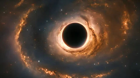 Black hole, mysterious gate to the infin... | Stock Video | Pond5