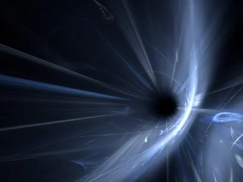 Black hole Foto stock