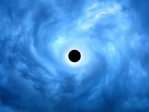 Black hole Foto stock