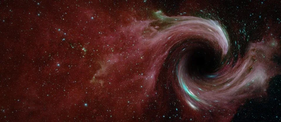Black hole. Stock Photos